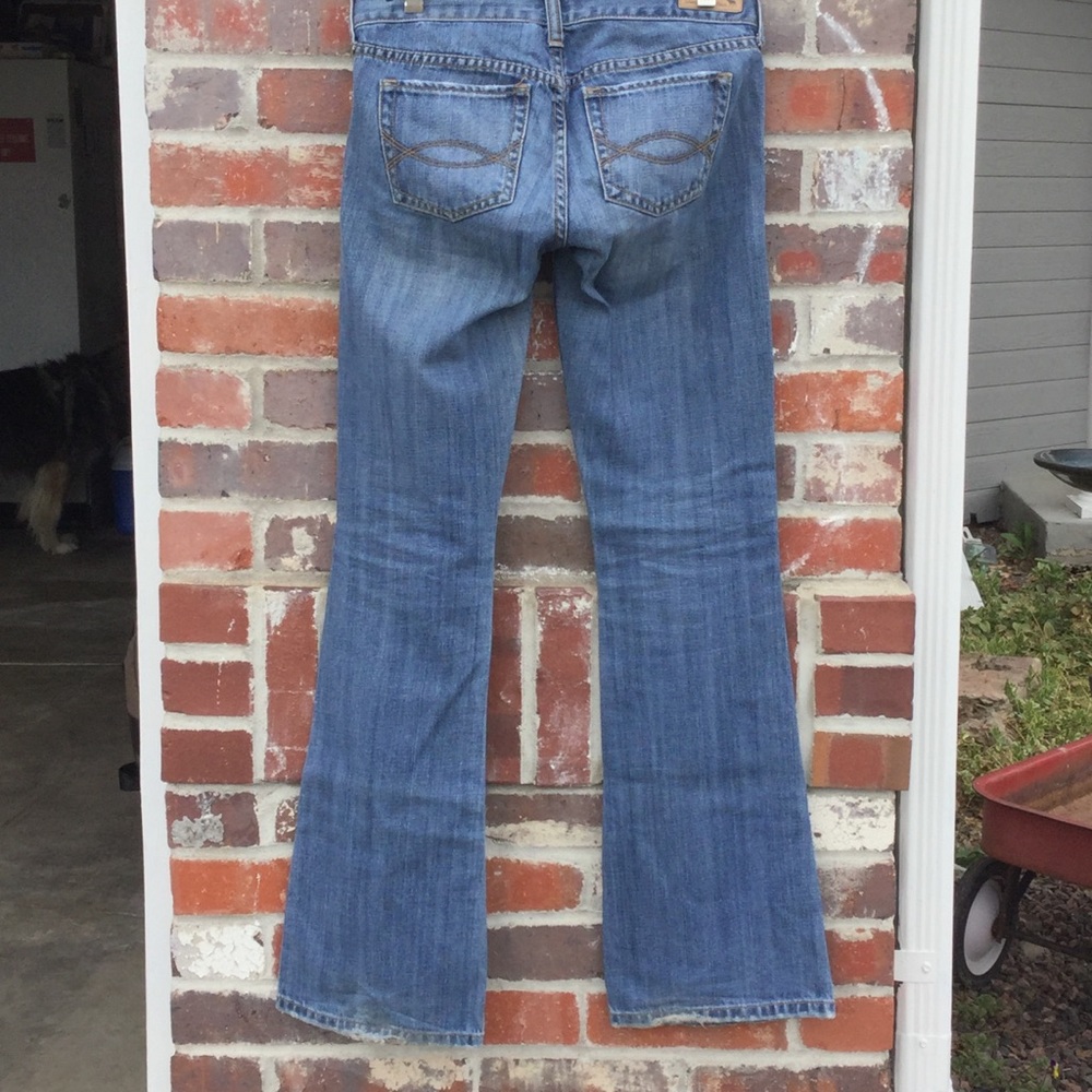 Abercrombie and Fitch straight leg jeans size 00 - Picture 3 of 5
